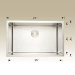 BOSCO 208004 Plus / Standard Series Plus 27″ Kitchen Sink