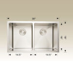 BOSCO 208005 Plus / Standard Series Plus 32″ Kitchen Sink