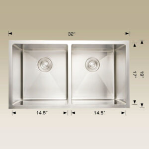 BOSCO 208035 Plus / Standard Series Plus 32″ Kitchen Sink