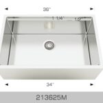 BOSCO 213625M Titanium Plus Series 36″ Kitchen Sink