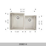 BOSCO 208014 Builder Series 31″ Kitchen Sink