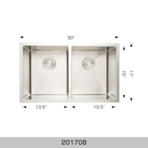 BOSCO 201708 Plus / Standard Series Plus 30″ Kitchen Sink