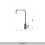 BOSCO 200004 Kitchen Faucet