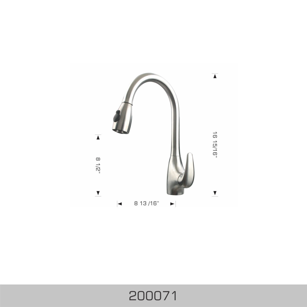 BOSCO 200071 Kitchen Faucet