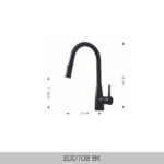 BOSCO 200108BK Kitchen Faucet