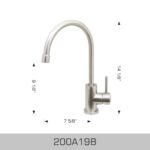 BOSCO 200A19B Kitchen Faucet