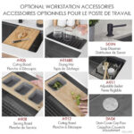 STYLISH S-601WNK VERSA32 32-inch Undermount Graphite Sink - Image 9