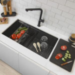 STYLISH S-601WNK VERSA32 32-inch Undermount Graphite Sink - Image 5