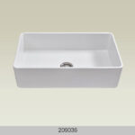 BOSCO 209036 Fireclay Apron Series 35″ Kitchen Sink
