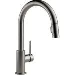 Reno Express 9159-KS-DST Delta TRINSIC Single Handle Pull-Down Kitchen Faucet - Black Stainless
