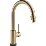 Delta TRINSIC Single Handle Pull-Down Kitchen Faucet with Touch2O Technology - Champagne Bronze