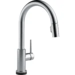 Delta TRINSIC VoiceIQ Single-Handle Pull-Down Kitchen Faucet with Touch2O Technology - Arctic Stainless
