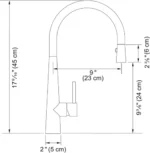 Franke STL-PD Single Hole Pull Down Kitchen Faucet - Image 2