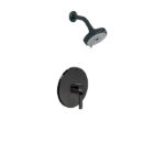 ALT 91445 CIRCO Pressure balance shower system Electro Black