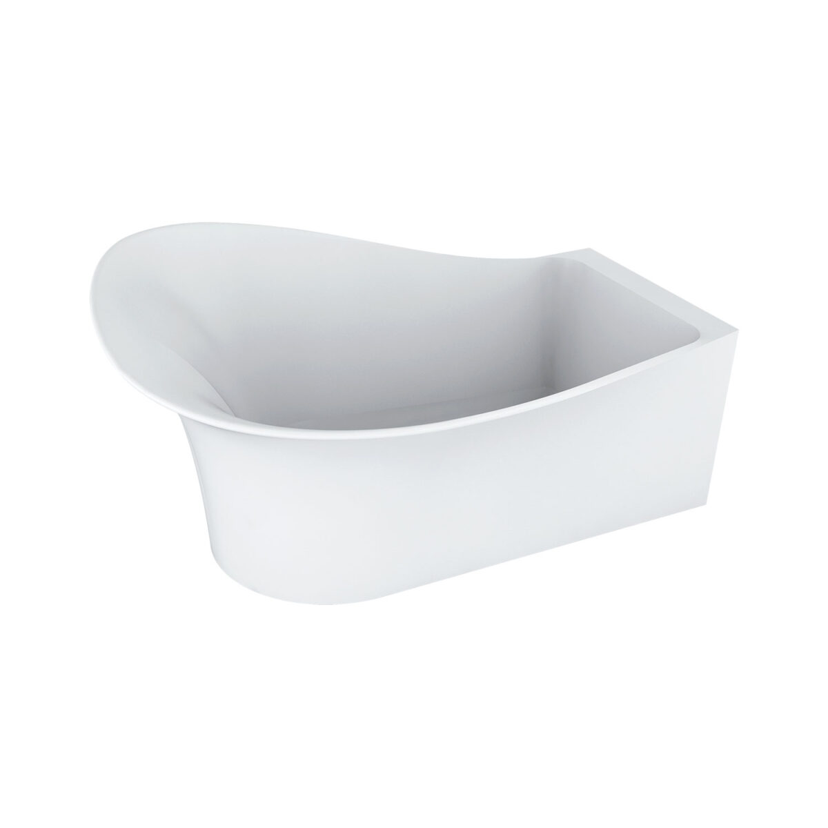 Zitta EVOLO TEV6735FA0R1 - Freestanding bathtub 67 in glossy white