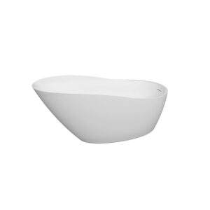 Zitta FRANK TFA6631FA001 - Freestanding bathtub 66 in glossy white