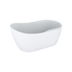Zitta IDEA TIE6031FA001 - Freestanding bathtub 60 in glossy white