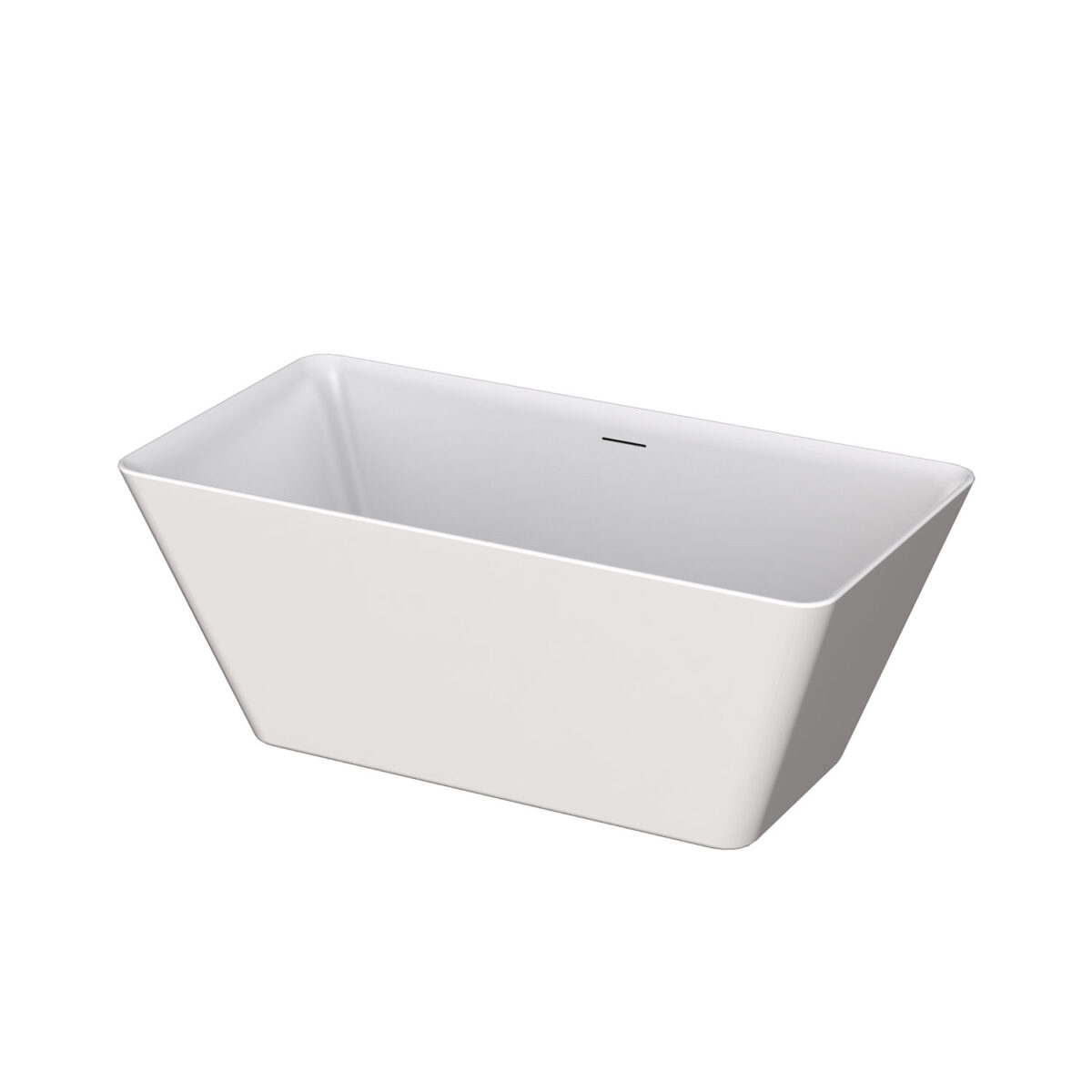 Zitta NANSA TNN6031FA001 - Freestanding bathtub 60 in glossy white