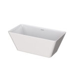 Zitta NANSA TNN6031FA001 - Freestanding bathtub 60 in glossy white