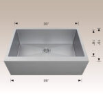 BOSCO 244030 Textured Titanium Series 30″ Kitchen