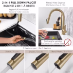 STYLISH K-131GR MODENA Single Handle Kitchen Faucet - Image 2