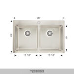 BOSCO T208060 Builder Series 30″ Kitchen Sink