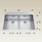 BOSCO T208062 Builder Series 28″ Kitchen Sink