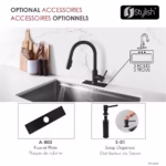 STYLISH K-131NR MODENA Single Handle Kitchen Faucet - Image 10