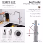 Stylish K-150SM GELA Single Handle Touchless Kitchen Faucet - Image 2
