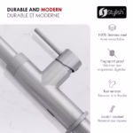 Stylish K-150SM GELA Single Handle Touchless Kitchen Faucet - Image 5