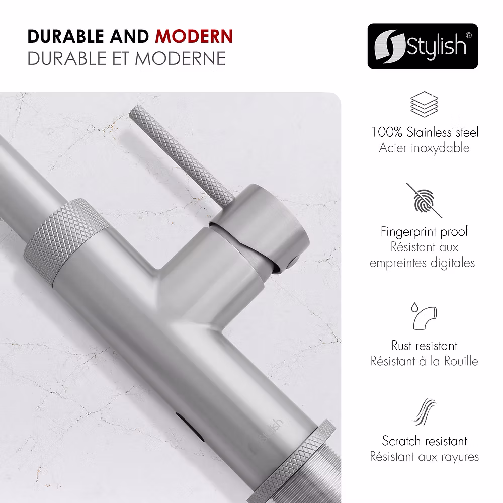 7f25f4_857f2f1636a74da582910e0de30ef6b5~mv2 Stylish K-150SM GELA Single Handle Touchless Kitchen Faucet - Image 5