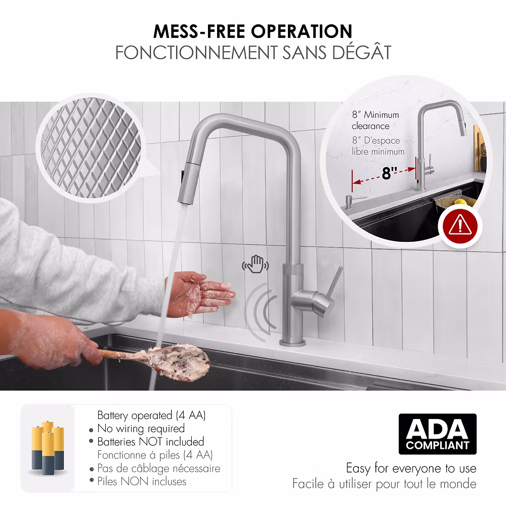 7f25f4_c6c97748005c4b6dab0f957870c93289~mv2 Stylish K-150SM GELA Single Handle Touchless Kitchen Faucet - Image 9