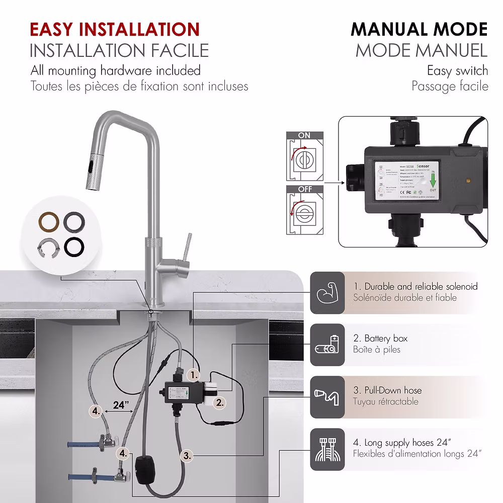 7f25f4_e4b9e02d791a4e88b14cd54ef9020de7~mv2 Stylish K-150SM GELA Single Handle Touchless Kitchen Faucet - Image 11