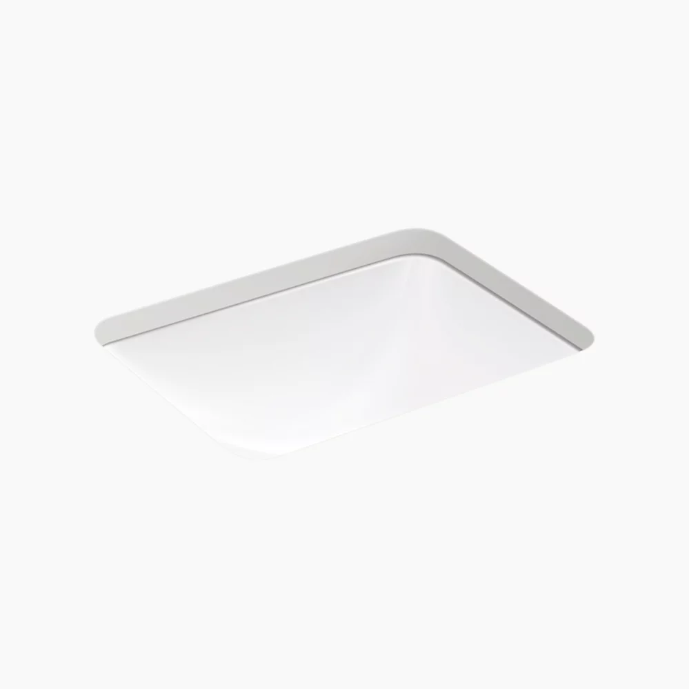GBH_SQTemplate Kohler 20000-0 Caxton® Rectangle 20-1/4'' undermount bathroom sink - Image 1