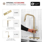 STYLISH GELA K-150GM Single Handle Kitchen Faucet