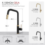 STYLISH GELA K-150NGM Single Handle Kitchen Faucet