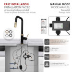 STYLISH GELA K-150NGM Single Handle Kitchen Faucet