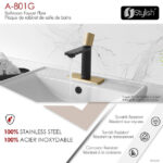 STYLISH A-801G BATH FAUCET PLATE - Image 2