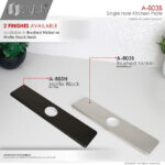 STYLISH A-803B BATH FAUCET PLATE - Image 8