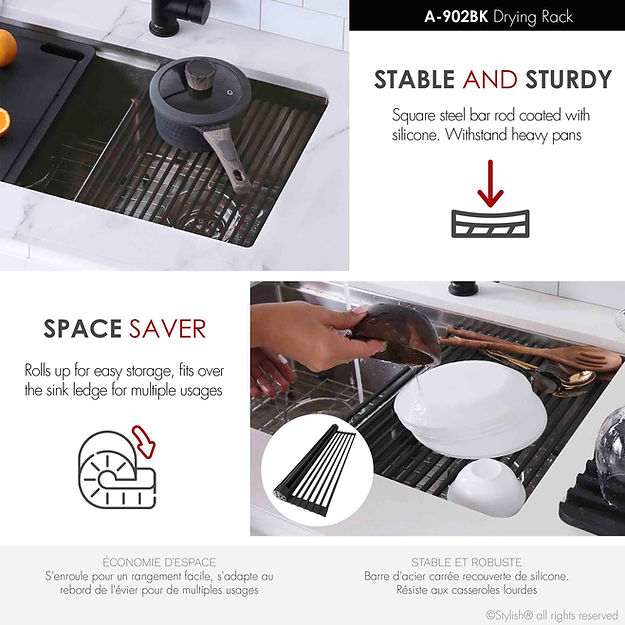 STYLISH A-918KIT Workstation Black Accessories Kit (10) STYLISH A-918KIT Workstation Black Accessories Kit - Image 11