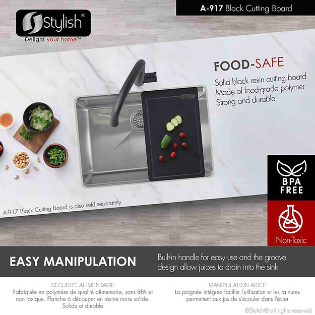 STYLISH A-918KIT Workstation Black Accessories Kit (9) STYLISH A-918KIT Workstation Black Accessories Kit - Image 10