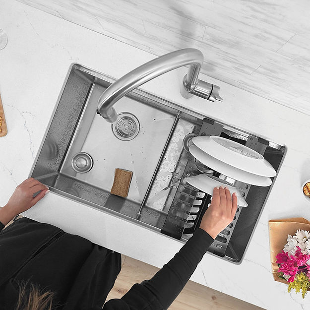 STYLISH A-922 Over The Sink Dish Organizer Kitchen Accessories (1) STYLISH A-922 Over The Sink Dish Organizer Kitchen Accessories - Image 3