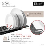 STYLISH A-922 Over The Sink Dish Organizer Kitchen Accessories - Image 4