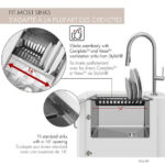 STYLISH A-922 Over The Sink Dish Organizer Kitchen Accessories - Image 7