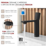 STYLISH B-104N RIELA Modern Bathroom Basin Sink Faucet - Image 7