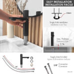 STYLISH B-104N RIELA Modern Bathroom Basin Sink Faucet - Image 10