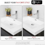 STYLISH D-700C2 Pop-Up Bathroom Sink Drains Set - Image 8