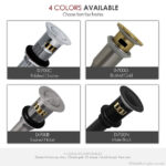 STYLISH D-700C2 Pop-Up Bathroom Sink Drains Set - Image 4