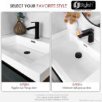 STYLISH D-700N2 Pop-Up Bathroom Sink Drains Set - Image 9