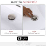STYLISH D-701B2 Pop-Up Bathroom Sink Drains Set - Image 10